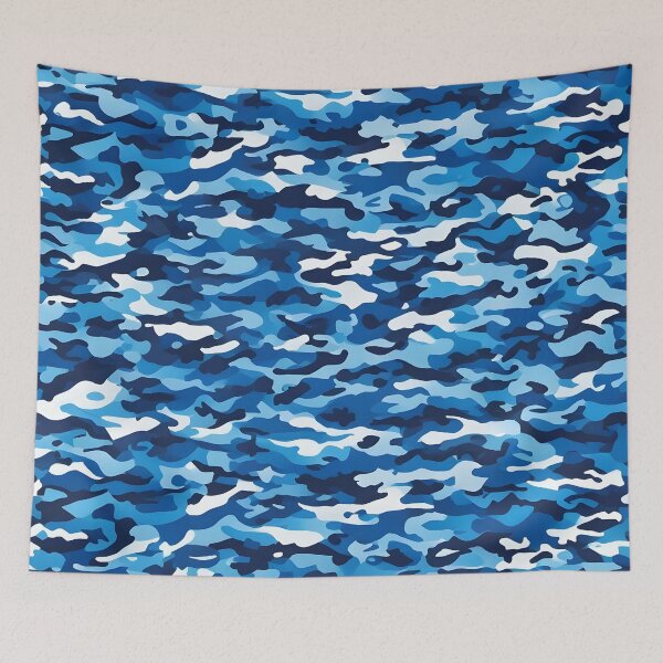 Item preview, Blue Camouflage designed and sold by TheCamoShop.