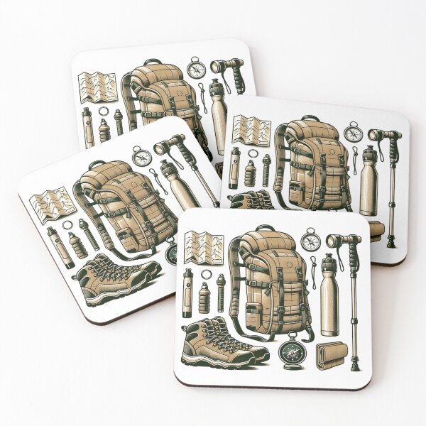 Item preview, Trailblazer's Trek Essentials - Hikers gift designed and sold by rootztoforest.