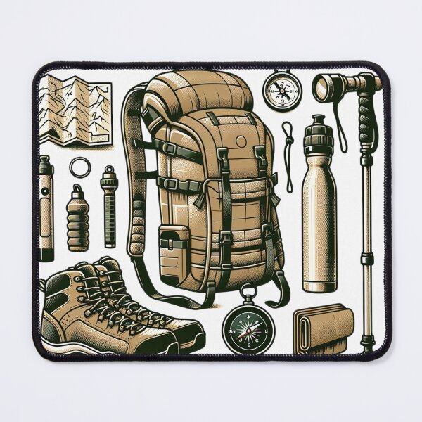 Item preview, Trailblazer's Trek Essentials - Hikers gift designed and sold by rootztoforest.