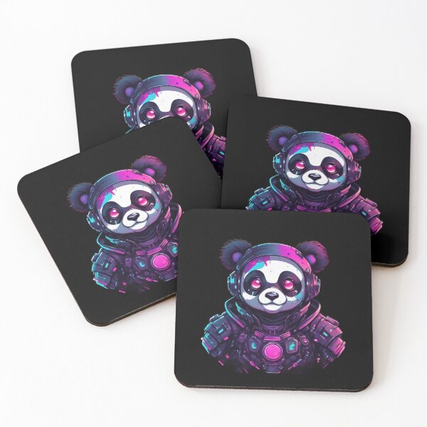 Item preview, Cybernetic Panda, Kawaii Cute, Robot, Bear designed and sold by Burn-Ego.
