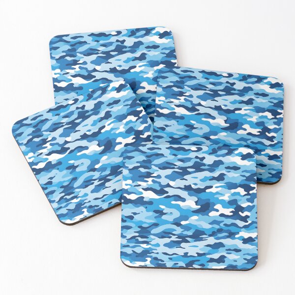 Item preview,  Blue Camouflage designed and sold by TheCamoShop.