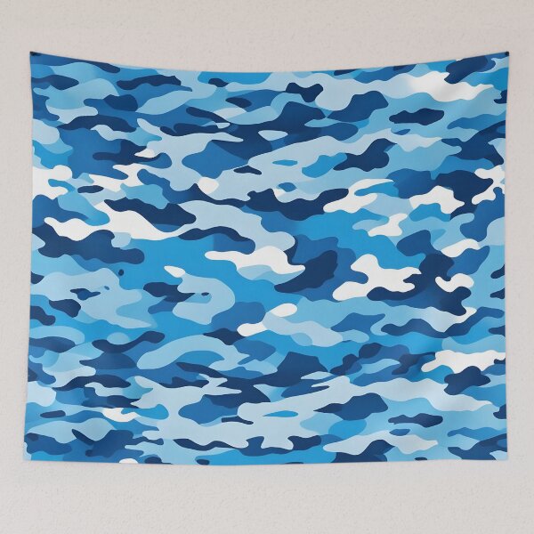 Item preview,  Blue Camouflage designed and sold by TheCamoShop.
