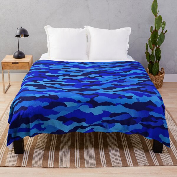 Item preview, Dark Blue Camouflage designed and sold by TheCamoShop.