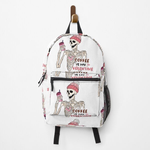 Item preview, coffee is my valentine skeleton designed and sold by LGMmugsdesign.