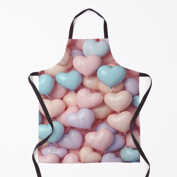 Item preview, Pastel Balloons Heart Pattern designed and sold by Itsheartshop.