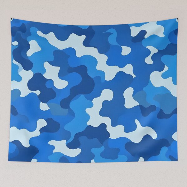 Item preview, Blue Camouflage designed and sold by TheCamoShop.