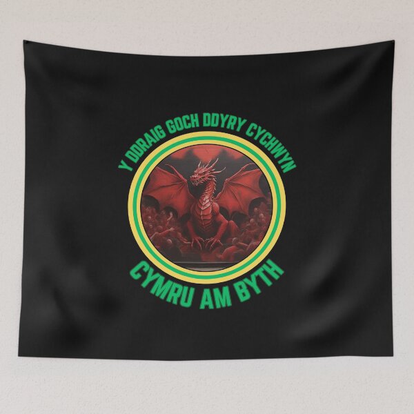 Item preview, THE RED DRAGON INSPIRES AND ADVANCES-WALES designed and sold by aledfychan.