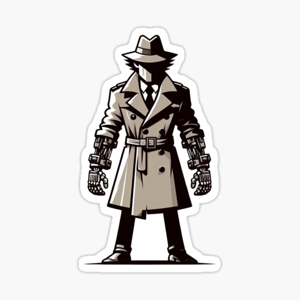 Vista previa del artículo con la obra «Inspector Gadget», diseñado y vendido por kgbgallery.