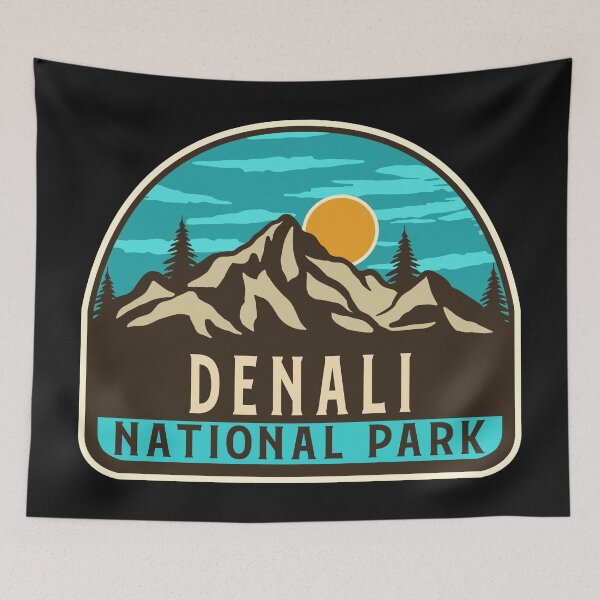 Item preview, Denali National Park-Vintage designed and sold by Nature-spirit.