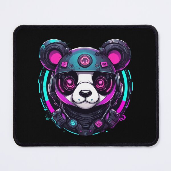 Item preview, Robot Panda, Kawaii Cute, Cyberbear Logo designed and sold by Burn-Ego.