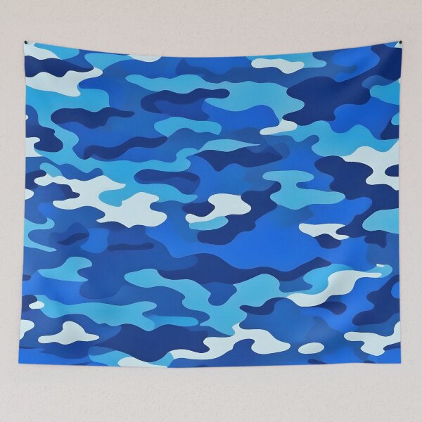Item preview, Blue Camouflage designed and sold by TheCamoShop.