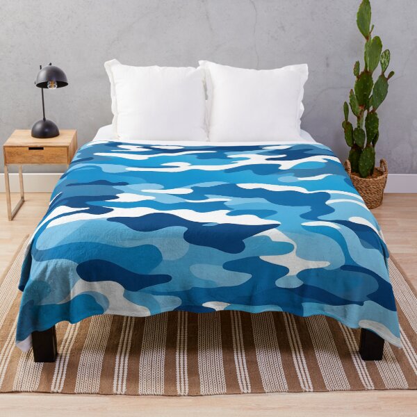 Item preview, Blue Camouflage designed and sold by TheCamoShop.