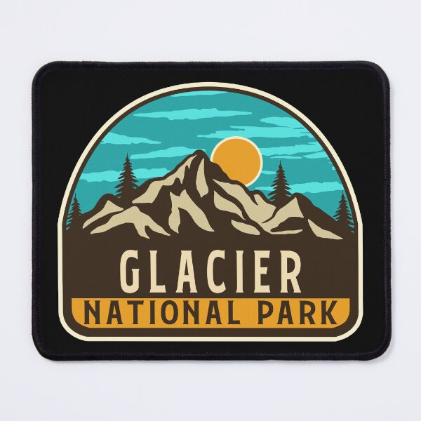 Item preview, Glacier National Park-Vintage designed and sold by Nature-spirit.