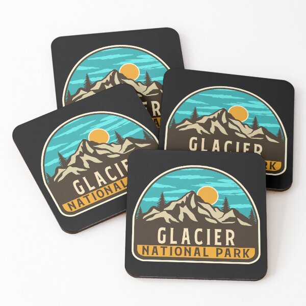 Item preview, Glacier National Park-Vintage designed and sold by Nature-spirit.