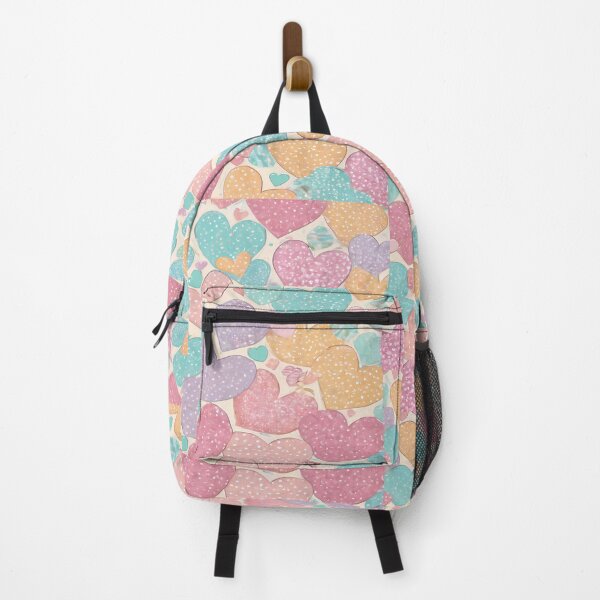 Item preview, Cute Pastel Hearts Pattern designed and sold by Itsheartshop.