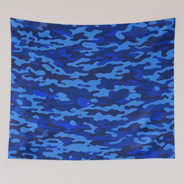 Item preview, Blue Camouflage designed and sold by TheCamoShop.