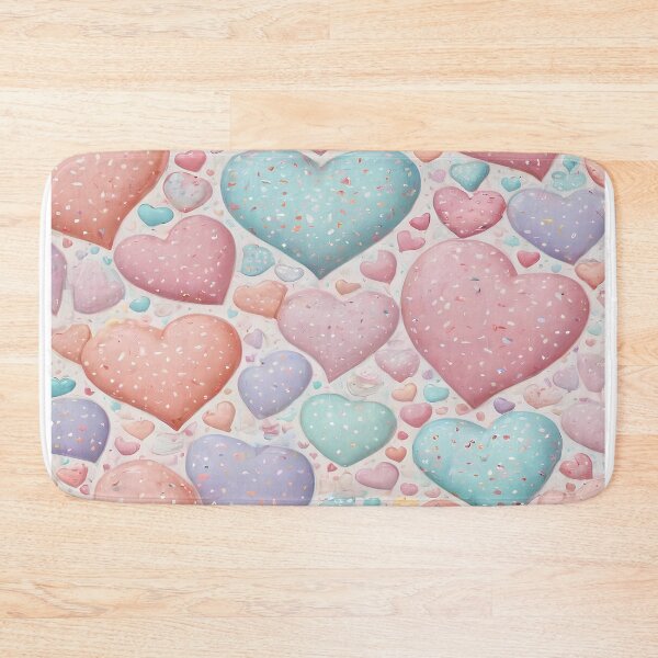 Item preview, Pastel Hearts Pattern designed and sold by Itsheartshop.