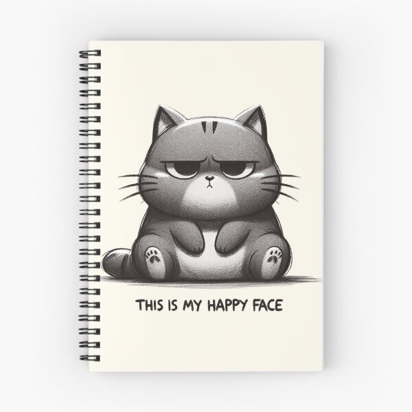 Item preview, Feline's Cranky Smile designed and sold by RuyaFab.