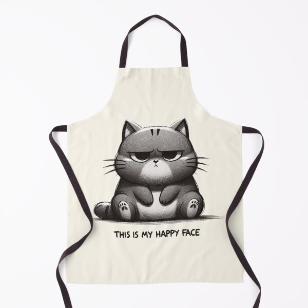 Item preview, Feline's Cranky Smile designed and sold by RuyaFab.