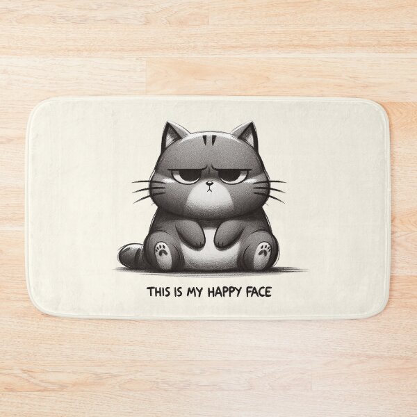 Item preview, Feline's Cranky Smile designed and sold by RuyaFab.