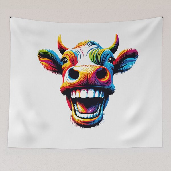 Item preview, Happy Cow Face  designed and sold by LoviDesign.