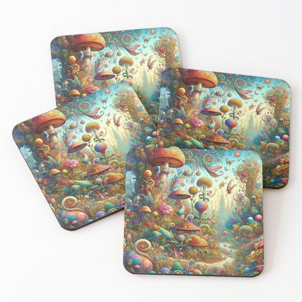 Item preview, Enchanted Garden Wonders A Fantasy Garden Illustration designed and sold by BestArtByArvind.