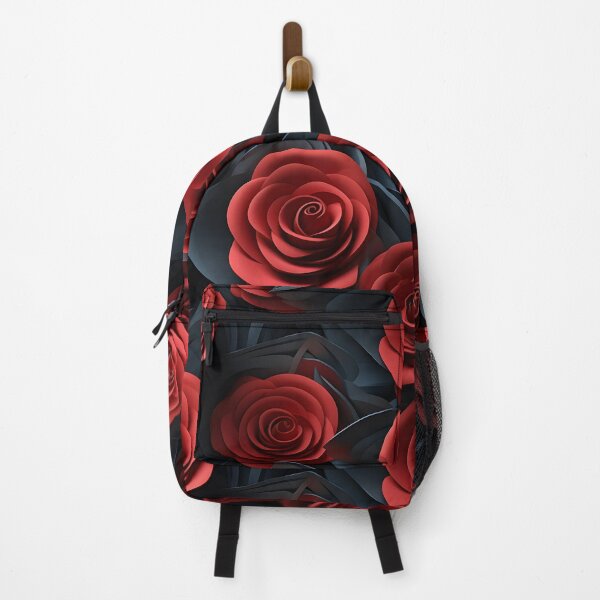 Item preview, Floral red roses seamless pattern designed and sold by ooHalloo.