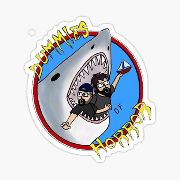Shark Attack Sticker