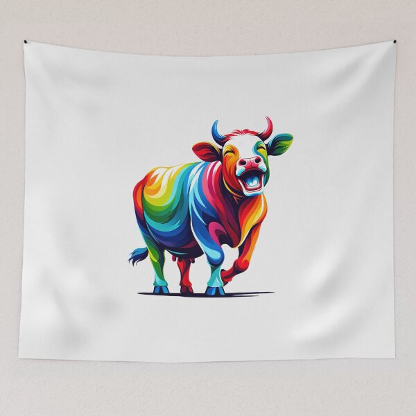 Item preview, Happy Cow Colorful designed and sold by LoviDesign.