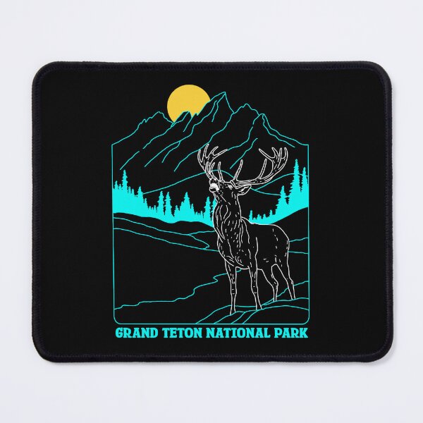 Item preview, Grand Teton National Park designed and sold by ethnicdrawing.