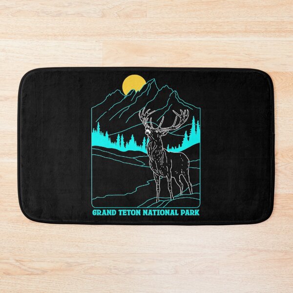 Item preview, Grand Teton National Park designed and sold by ethnicdrawing.