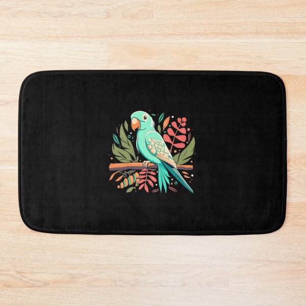 Item preview, Parrot Quaker cute colorful bird for childern  designed and sold by BlueGoldArt.