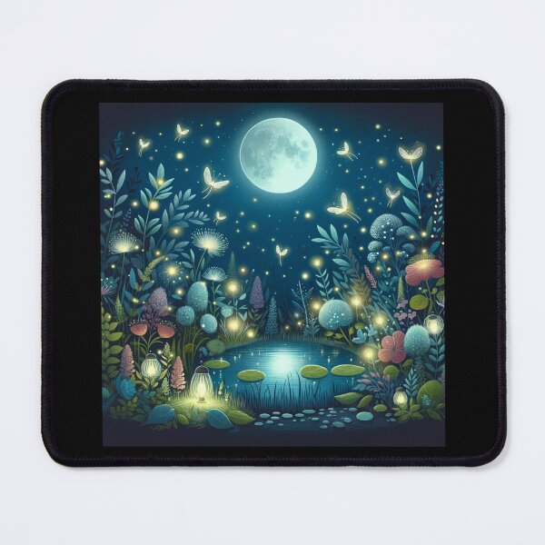 Item preview, Moonlit Enchantment designed and sold by BestArtByArvind.