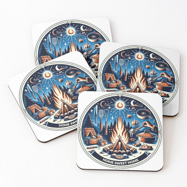 Item preview, Master of the Flames - Campfire Bushcraft designed and sold by rootztoforest.