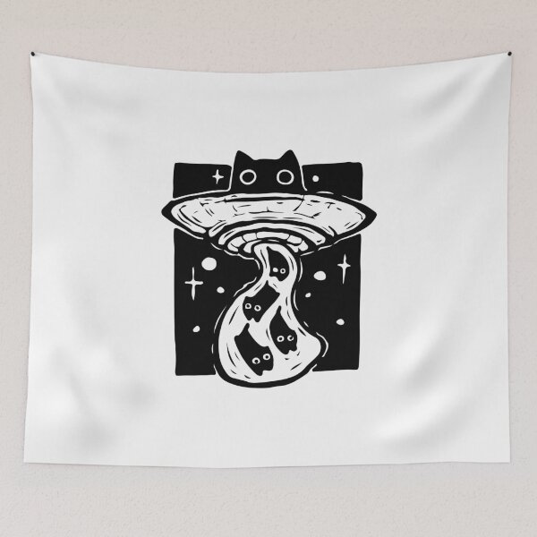 Item preview, Kitty Abduction designed and sold by InkStation24.