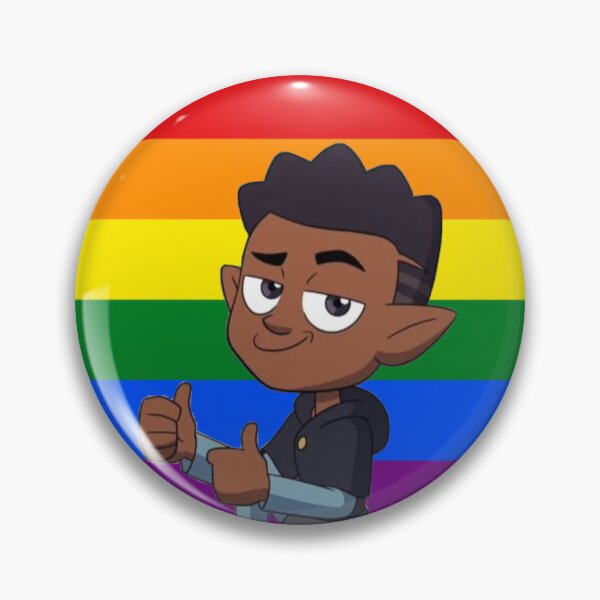 Item preview, Lgbtq gus pride pin designed and sold by Cjscreati0ns.