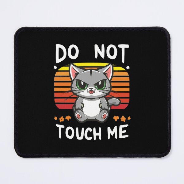 Item preview, spoiled lazy cat doesn't want to be touched designed and sold by BlueGoldArt.