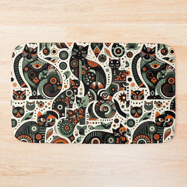 Item preview, Vintage Cats Abstraction designed and sold by Tomasz C.