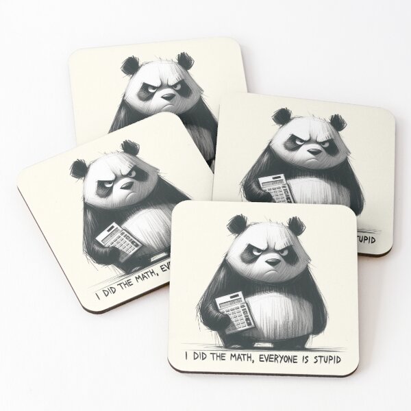 Item preview, Calculating Panda's Conundrum designed and sold by RuyaFab.