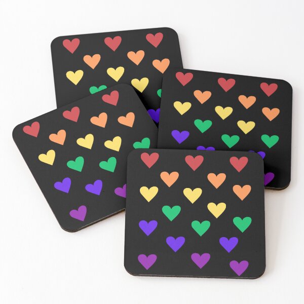 Item preview, Mini rainbow hearts designed and sold by ScoobyN.