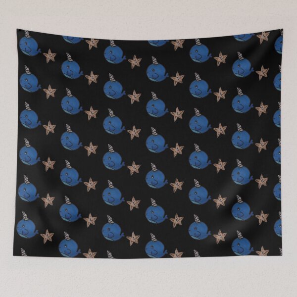 Item preview, Narwhal and starfish designed and sold by Darcie Smith.
