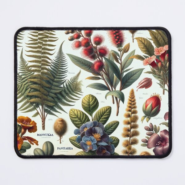 Item preview, Native New Zealand botanical Artwork designed and sold by ArtfulMiller.