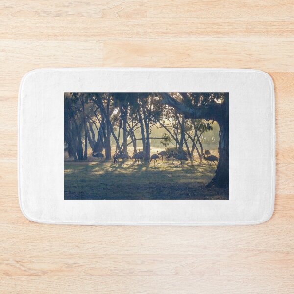 Item preview, Emu Mob at Sunrise designed and sold by Kathie Thomas.