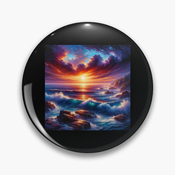 Item preview, Sunset Serenity designed and sold by BestArtByArvind.