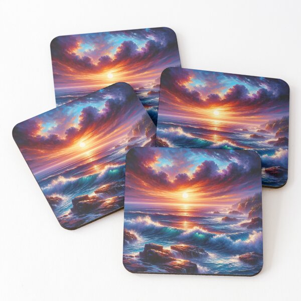 Item preview, Sunset Serenity designed and sold by BestArtByArvind.