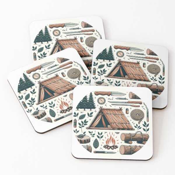Item preview, Foundations of the Forest - Bushcraft Camping Skills designed and sold by rootztoforest.