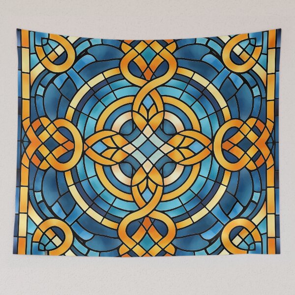 Item preview, Celtic Knot Print 6 | Mosaic Pattern Home Decor designed and sold by PaddyMcKhan.