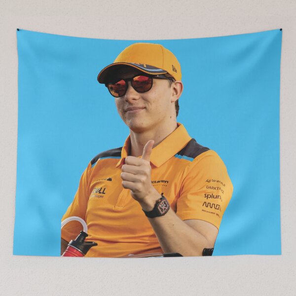 Item preview, Oscar Piastri F1 Driver Thumbs up McLarenF1 Norris Teammate designed and sold by FormulaGTee1.