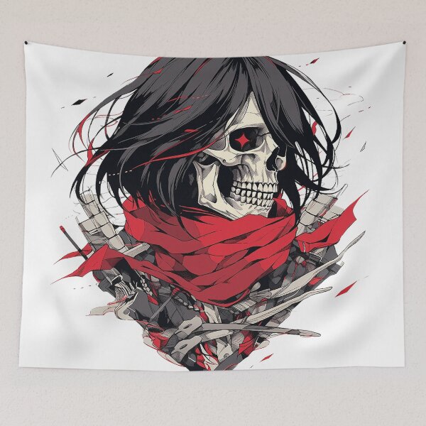 Item preview, mikasaskull designed and sold by maniabx.