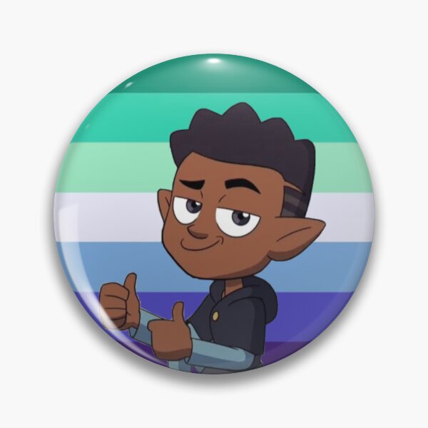 Item preview, Gay mlm Gus pride pin designed and sold by Cjscreati0ns.